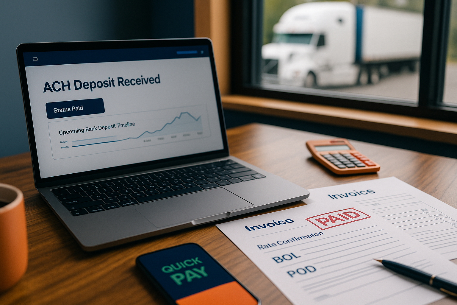 Carrier Quick Pay Options Explained